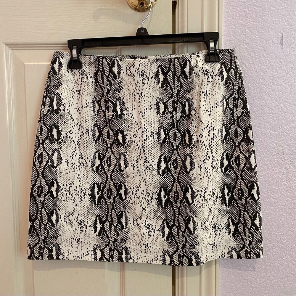 Snakeskin Skirt
